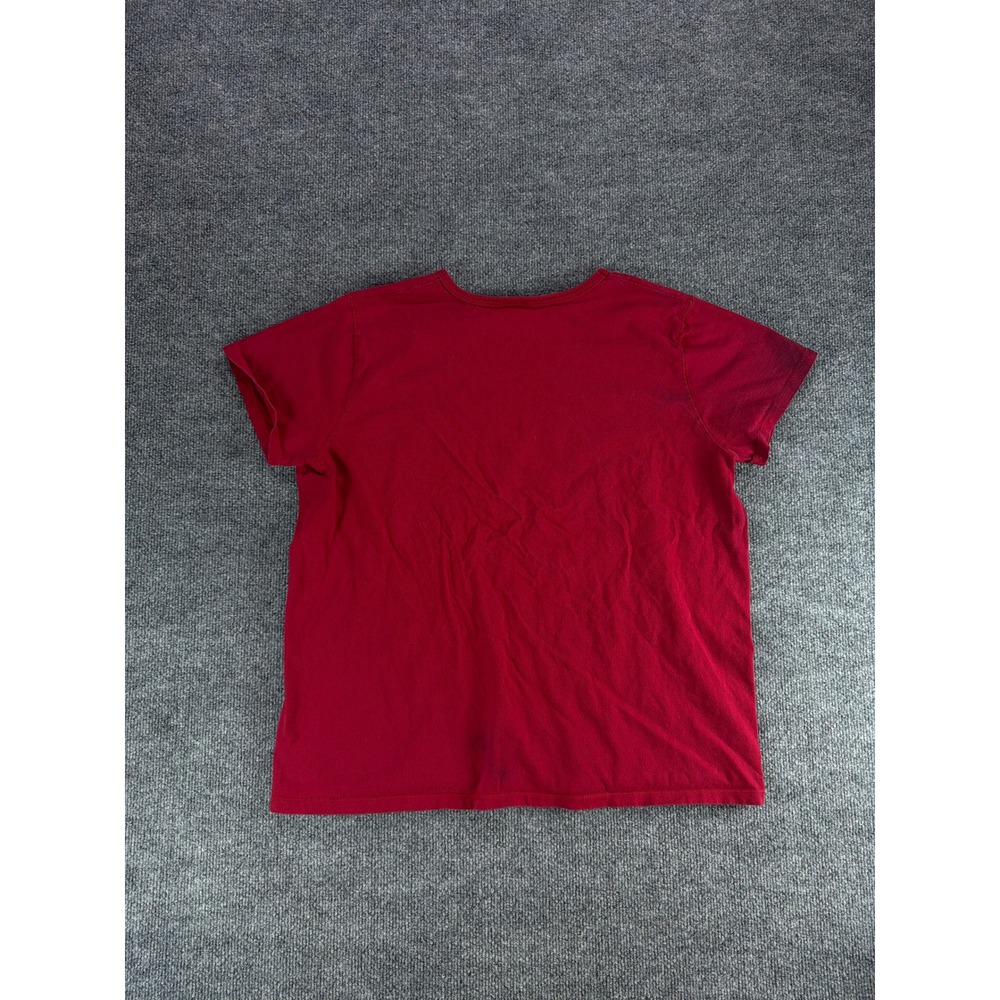 VTG Hanes Her Way Womens Lg T-Shirt Lot of 4 Crew Neck Short Sleeve Cotton Blend - Picture 8 of 12